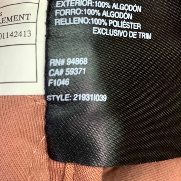 Bernie‎ Bernardo Women's Quilted Long French Cotton Terry Coat Size XS - Picture 10 of 13